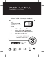 Preview for 24 page of GAMERON EVOLUTION PACK Manual