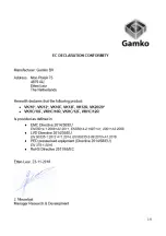 Preview for 19 page of Gamko VK(HC)/10 User Manual