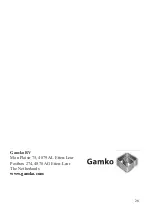 Preview for 28 page of Gamko VK(HC)/10 User Manual