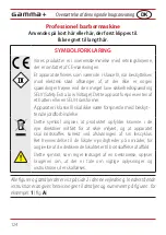 Preview for 124 page of Gamma Piu Gamma+ Uno User Manual And Warranty