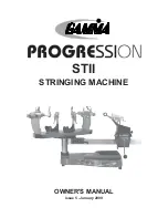 Gamma Progression STII Owner'S Manual preview