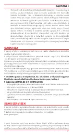 Preview for 61 page of Gamma TAGLIACAPELLI CON CAVO User Manual