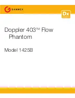 Preview for 1 page of Gammex Doppler 403 Flow Phantom Manual