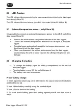 Preview for 14 page of GANN Klima 20 Operating Instructions Manual