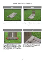 Preview for 2 page of Garden Furniture Direct Newland Picnic Bench Assembly Instructions Manual