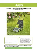 Garden Gear CXD1800 Instruction Manual preview