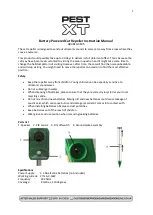 Garden Gear PEST XT Instruction Manual preview