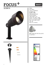 Preview for 2 page of Garden Lights FOCUS Plus SMART 3200011 User Manual