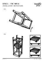 Preview for 12 page of Garden play GP252 Manual