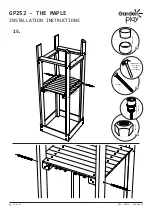 Preview for 13 page of Garden play GP252 Manual