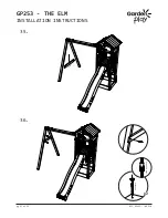 Preview for 27 page of Garden play GP253 Installation Instructions Manual