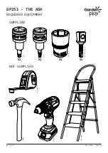 Preview for 4 page of Garden play THE ASH Manual