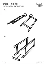 Preview for 8 page of Garden play THE ASH Manual