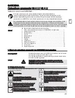 Preview for 29 page of Gardena 36 A Li Operating Instructions Manual