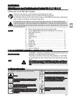 Preview for 37 page of Gardena 36 A Li Operating Instructions Manual