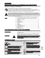 Preview for 197 page of Gardena 36 A Li Operating Instructions Manual