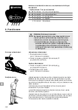 Preview for 8 page of Gardena AccuJet Li-18 Operating Instructions Manual