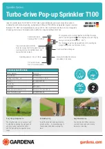 Gardena T 100 Quick Start Manual preview