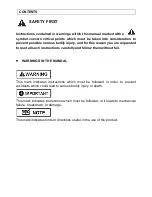 Preview for 2 page of GardenCare GC-4518 Owner'S Manual