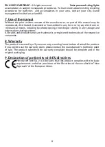 Preview for 8 page of Gardenic OZ-030238 User Manual