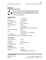 Preview for 41 page of Gardenline 31CC 4 STROKE User Manual