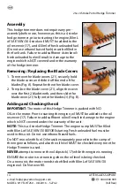 Preview for 14 page of Gardenline 52742 User Manual