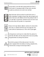 Preview for 9 page of Gardenline GEHM28 User Manual