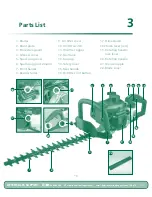 Preview for 10 page of Gardenline Hedge Trimmer User Manual