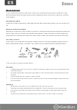 Preview for 3 page of Gardiun KIS12893 Instruction Manual