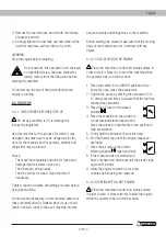 Preview for 29 page of Garland GAS 500 MG Instruction Manual