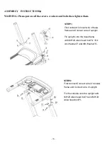 Preview for 7 page of Garlando toorx EXPERIENCE Instructions Manual