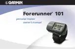 Preview for 1 page of Garmin 101 Owner'S Manual