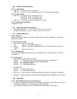 Preview for 8 page of Garmin 15 H Series Technical Specifications