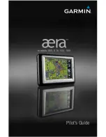 Garmin aera 560 Pilot'S Manual preview