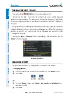 Preview for 20 page of Garmin aera 560 Pilot'S Manual