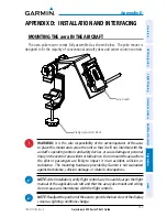 Preview for 173 page of Garmin aera 560 Pilot'S Manual