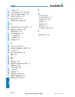 Preview for 228 page of Garmin aera 560 Pilot'S Manual