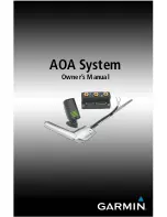 Garmin AOA System Owner'S Manual preview