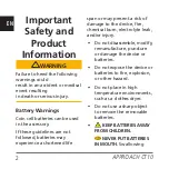 Preview for 4 page of Garmin APPROACH CT10 Quick Start Manual