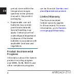 Preview for 6 page of Garmin APPROACH CT10 Quick Start Manual