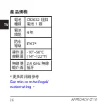 Preview for 28 page of Garmin APPROACH CT10 Quick Start Manual