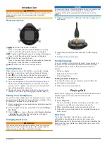 Preview for 5 page of Garmin APPROACH G12 Owner'S Manual