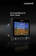 Garmin Approach G5 - GPS-Enabled Golf Handheld Install Manual & Pilot'S Manual preview