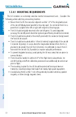 Preview for 38 page of Garmin Approach G5 - GPS-Enabled Golf Handheld Install Manual & Pilot'S Manual