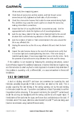 Preview for 157 page of Garmin Approach G5 - GPS-Enabled Golf Handheld Install Manual & Pilot'S Manual