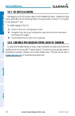 Preview for 160 page of Garmin Approach G5 - GPS-Enabled Golf Handheld Install Manual & Pilot'S Manual