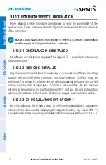 Preview for 162 page of Garmin Approach G5 - GPS-Enabled Golf Handheld Install Manual & Pilot'S Manual