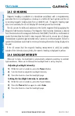 Preview for 168 page of Garmin Approach G5 - GPS-Enabled Golf Handheld Install Manual & Pilot'S Manual