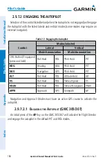 Preview for 202 page of Garmin Approach G5 - GPS-Enabled Golf Handheld Install Manual & Pilot'S Manual