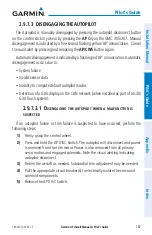 Preview for 203 page of Garmin Approach G5 - GPS-Enabled Golf Handheld Install Manual & Pilot'S Manual